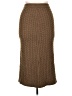 Unbranded Chevron-herringbone Brown Casual Skirt Size XL - photo 1