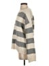 Maurices Stripes Gray Pullover Sweater Size S - photo 5