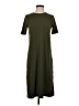 Madewell Solid Green Casual Dress Size XXS - photo 1