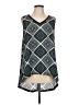 14th & Union 100% Polyester Teal Sleeveless Blouse Size L - photo 1