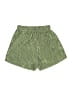 Unbranded 100% Polyester Metallic Green Shorts Size S - photo 1