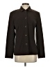 Caslon 100% Polyester Brown Blazer Size 4 - photo 1