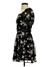 Lily Rose 100% Polyester Floral Black Cocktail Dress Size XS - photo 5