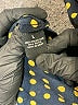 Coco Bianco Polka Dots Yellow 3/4 Sleeve Blouse Size L - photo 8