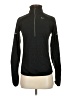 Nike 100% Polyester Solid Black Long Sleeve Top Size S - photo 1