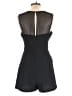 BCBGeneration 100% Polyester Solid Black Romper Size 10 - photo 2