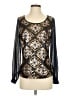 Miami Gold Long Sleeve Blouse Size S - photo 1