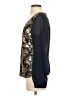 Miami Gold Long Sleeve Blouse Size S - photo 5