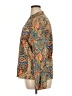 Shein 100% Polyester Paisley Gold Long Sleeve Blouse Size 12 - photo 5