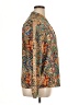 Shein 100% Polyester Paisley Gold Long Sleeve Blouse Size 12 - photo 4