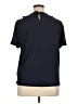 J.Crew 100% Cotton Black Blue Short Sleeve Top Size XL - photo 2