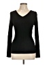 Staccato Black Long Sleeve Top Size L - photo 1