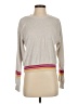 P.J. Salvage Color Block Gray Pullover Sweater Size XXS - photo 1