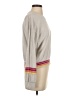 P.J. Salvage Color Block Gray Pullover Sweater Size XXS - photo 4