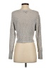 Express Metallic Silver Pullover Sweater Size S - photo 2
