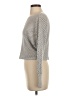 Express Metallic Silver Pullover Sweater Size S - photo 5