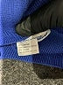 Amour Vert 100% Cotton Animal Print Blue Pullover Sweater Size L - photo 4