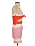 Unbranded Color Block Pink Cocktail Dress Size S - photo 4