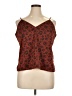 A New Day Brown Sleeveless Blouse Size XL - photo 1