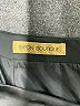 NIPON BOUTIQUE Solid Black Formal Skirt Size 14 - photo 4
