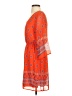 Alya 100% Polyester Paisley Orange Casual Dress Size S - photo 5