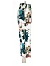 Shein 100% Viscose Tropical White Casual Pants Size 2 - photo 4