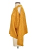 Umgee Metallic Gold Pullover Sweater Size S - photo 5