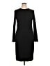 St. John Solid Black Cocktail Dress Size 14 - photo 1