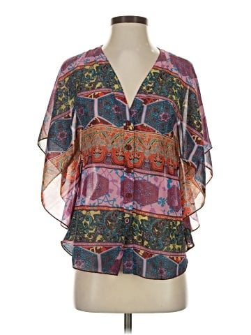 Emma's Closet Short Sleeve Blouse (view 1)