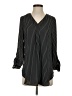Apt. 9 100% Polyester Stripes Black Long Sleeve Blouse Size S - photo 1