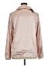 Chigant Metallic Pink Long Sleeve Blouse Size XL - photo 2