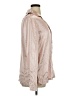 Chigant Metallic Pink Long Sleeve Blouse Size XL - photo 4