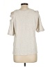 Nanette Lepore Gray Short Sleeve Top Size L - photo 2