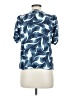 Chico's Blue Short Sleeve Polo Size Med (1) - photo 2