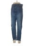 Express Outlet Solid Blue Jeans Size 10 - photo 1