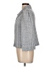 St. John Collection Houndstooth Gray Blue Blazer Size 12 - photo 5