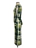 Shein Graphic Green Cocktail Dress Size 4 - photo 5