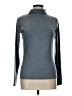 M Collection Gray Turtleneck Sweater Size L - photo 1
