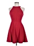 Assorted Brands Solid Red Cocktail Dress Size M - photo 1