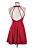 Assorted Brands Solid Red Cocktail Dress Size M - photo 2