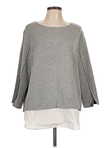 Violeta by Mango Long Sleeve Top (view 1)