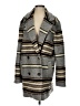 Karen Kane Stripes Gray Coat Size S - photo 1