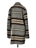 Karen Kane Stripes Gray Coat Size S - photo 2