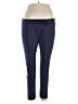 Cali Color Block Blue Active Pants Size XL - photo 1