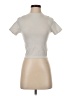 A New Day Ivory Short Sleeve Turtleneck Size XS - photo 1