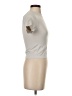 A New Day Ivory Short Sleeve Turtleneck Size XS - photo 4