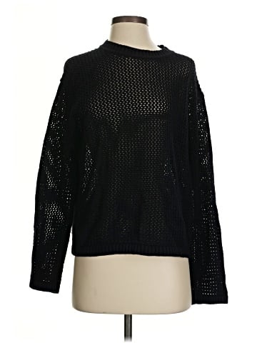 Velvet Pullover Sweater (view 1)