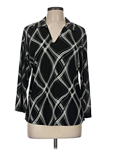 JKLA 3/4 Sleeve Blouse (view 1)