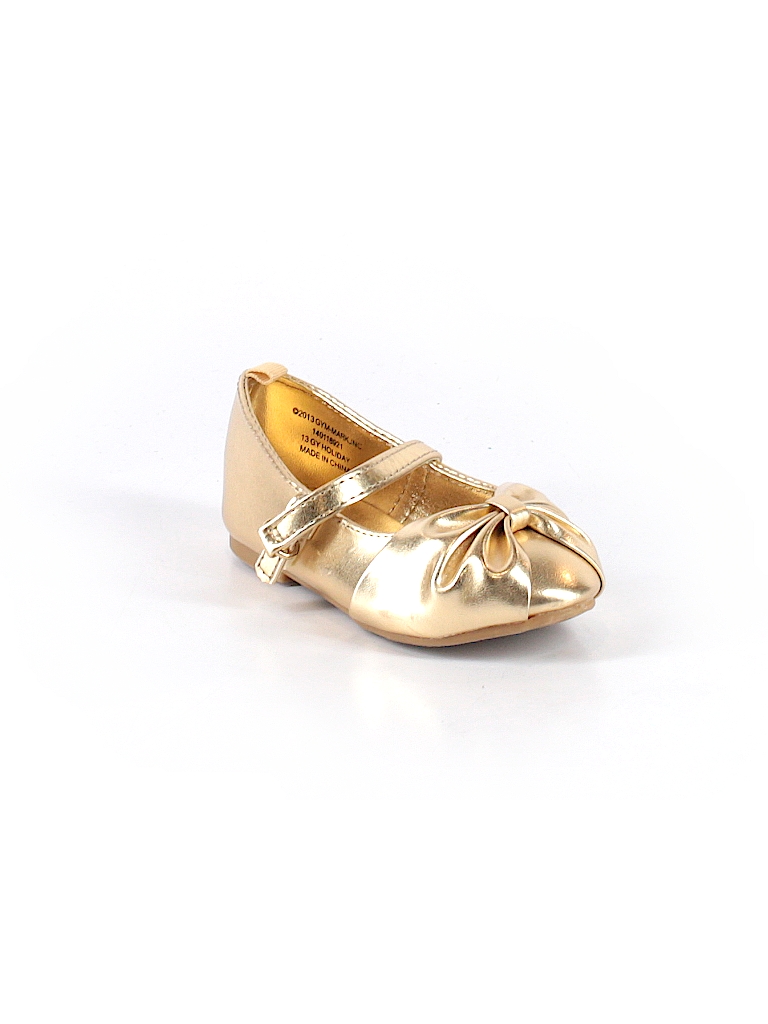 Gymboree Metallic Gold Dress Shoes Size 