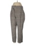 Zara Basic Plaid Gray Casual Pants Size L - photo 1